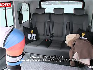 LETSDOEIT - Czech super-bitch Tricked and pummeled By taxi Driver
