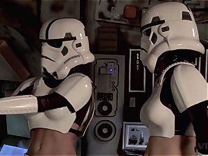 Parody - two Storm Troopers love some Wookie spunk-pump